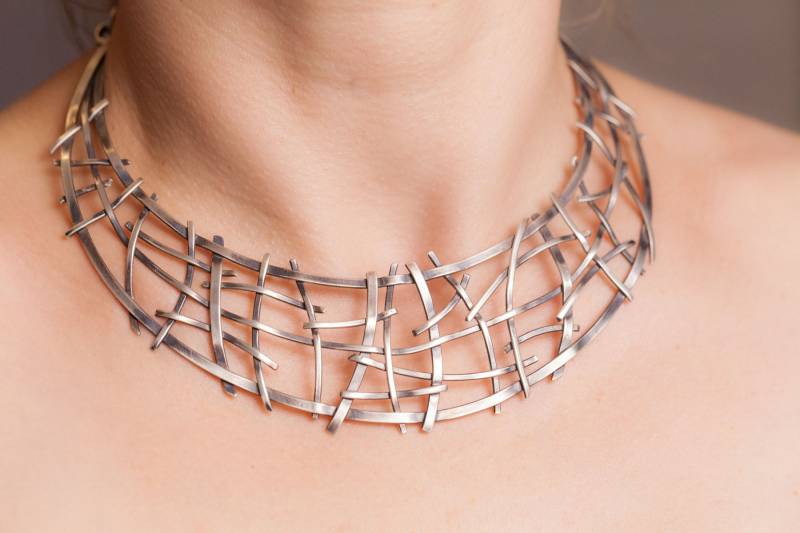 Halsreif - Gittergeflecht No.6 von yvedesign