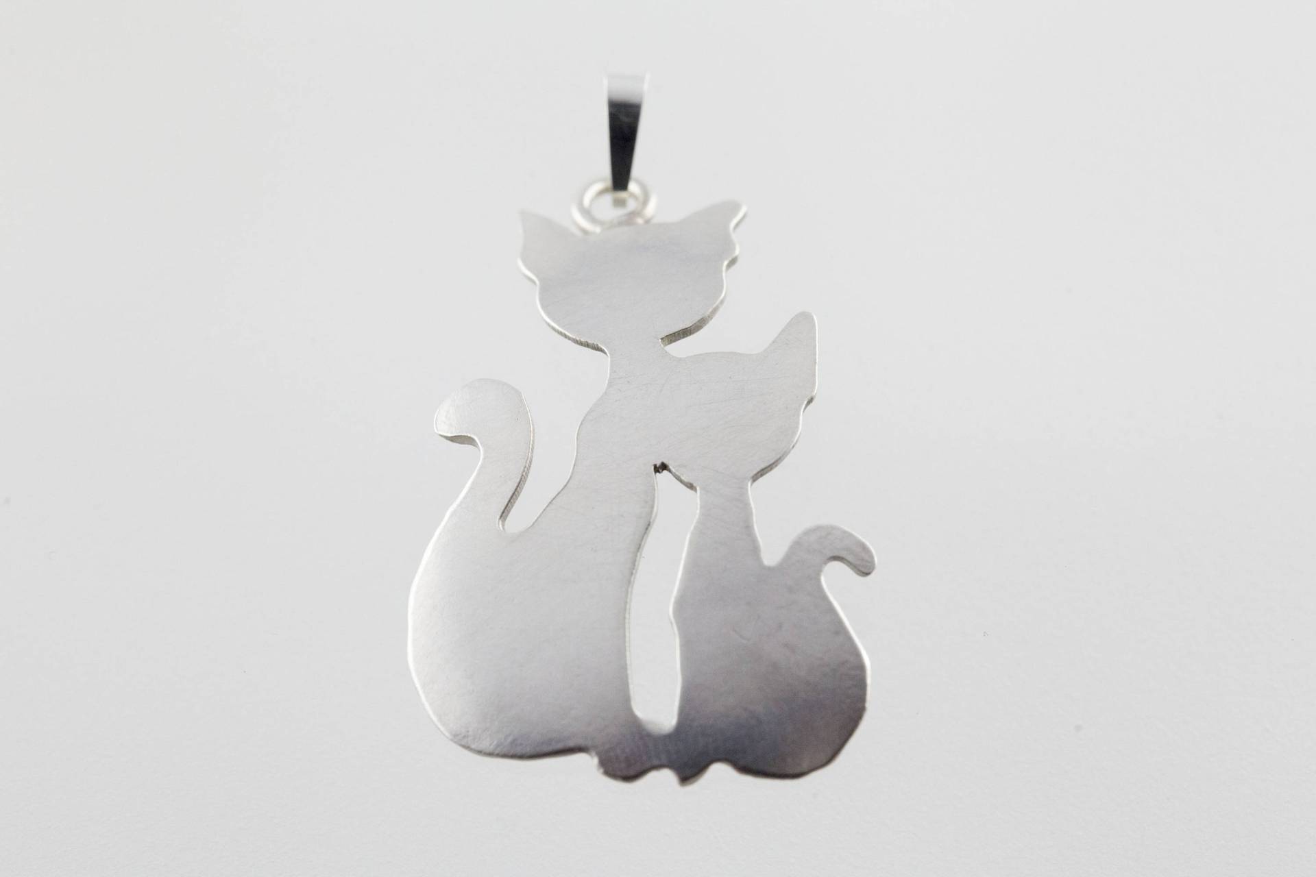 Kettenanhänger „Cats No.1" von yvedesign