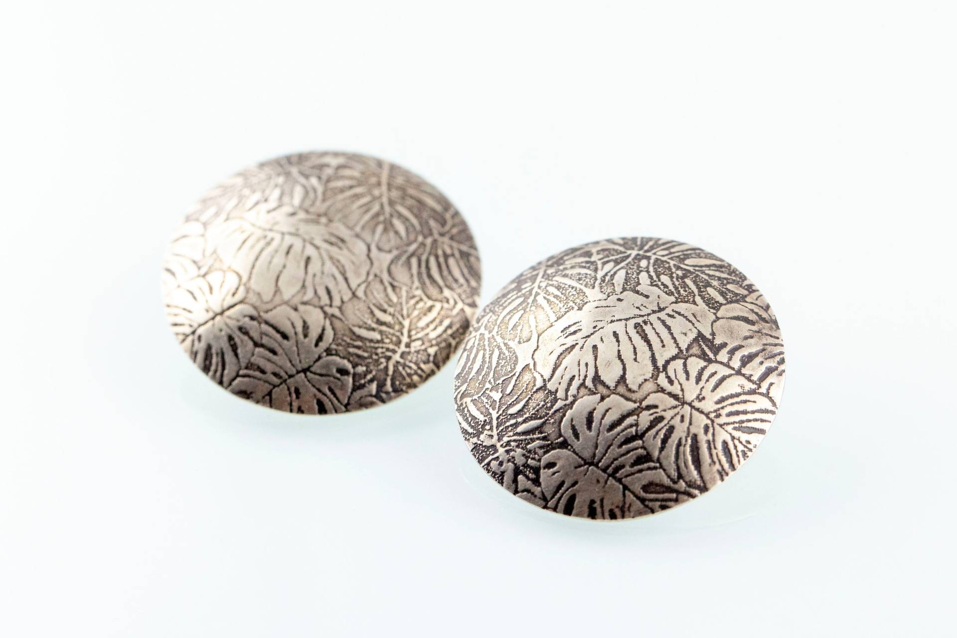 Ohrstecker „Blätterwald No.1" von yvedesign