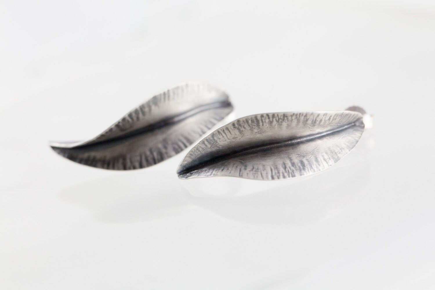 Ohrstecker "Blatt No.1" von yvedesign