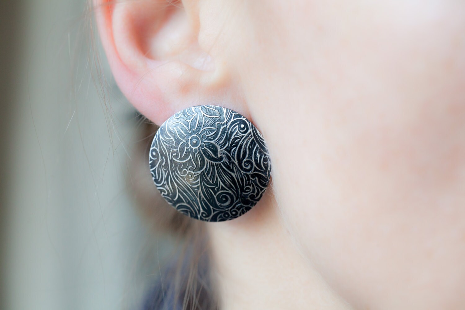 Ohrstecker "Blütenzauber No.3" von yvedesign