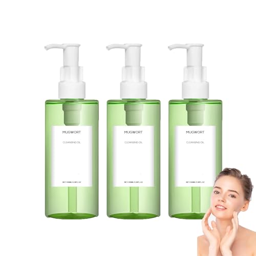 Reinigungsöl für das Gesicht–Sanftes Make-up-Entferneröl,reinigt die Poren tiefenwirksam,leicht,feuchtigkeitsspendend,nicht reizend,entfernt Mitesser,doppelte Reinigung für einen klaren Teint (3pcs) von yxcully