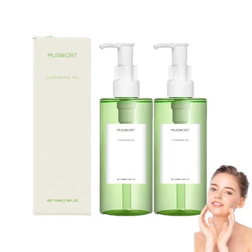 Reinigungsöl für das Gesicht–Sanftes Make-up-Entferneröl,reinigt die Poren tiefenwirksam,leicht,feuchtigkeitsspendend,nicht reizend,entfernt Mitesser,doppelte Reinigung für einen klaren Teint (2pcs) von yxcully