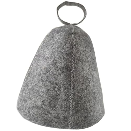 Saunahut, Filz Sauna Hut, Filz Saunakappe Für Damen Und Herren, Badekappe Duschhaube, Bequeme Duschkopfbedeckung Für Dampfbad, Badehaus von yybng
