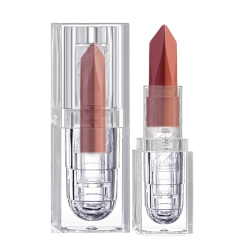 Matte Lippenstift - Lip Crayon Women, Double Color Gloss | Langlebige feuchtigkeitsspendende Formel, nicht schicke glatte Finish, Verwendung für tägliche Make-up-Party Abend Casual Beauty Look von yztju