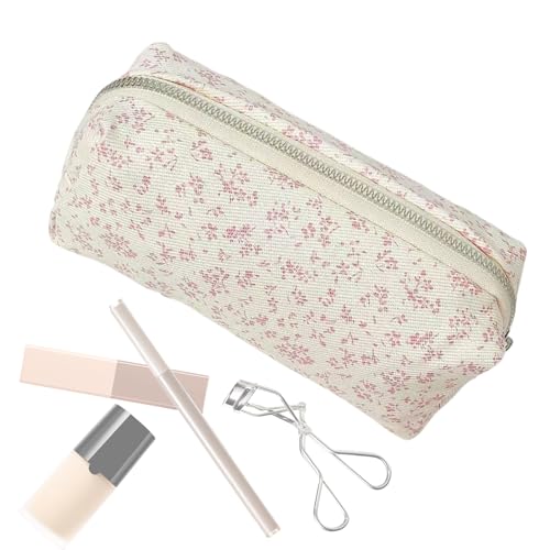 Reise -Make -up -Pinselhalter - Make -up -Speichergehäuse, Multifunktions -Kosmetikbeutel | Canvas Organizer mit separaten Slots für Pinsel Toilneen Essentials Schönheitstools Reiseverpackung Urlaubst von yztju