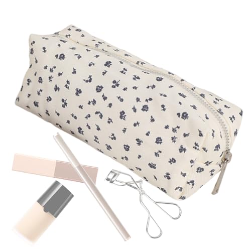 Reise -Make -up -Pinselhalter - Make -up -Speichergehäuse, Multifunktions -Kosmetikbeutel | Canvas Organizer mit separaten Slots für Pinsel Toilneen Essentials Schönheitstools Reiseverpackung Urlaubst von yztju