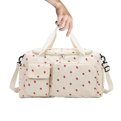 Übernachtbeutel | Trainingsbeutel Mit Großer Kapazität Mit Schuhenfach - Wiederverwendbarer Kleiderbehälter, Fitnessstudio -Reisetaschen Für Frauen, Die Sie In Der Ganzen Menge Hervorstechen Lassen von yztju