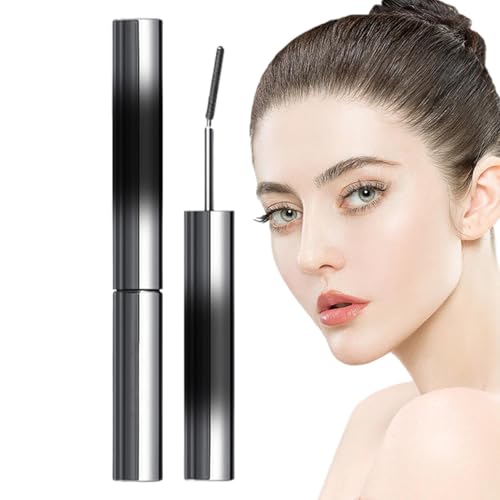 Wiederverwendbare Mascara aus Metall – Splitter und Pinsel aus Edelstahl | Präzisions-Wimpernkamm für unbeaufsichtigtes Volumen, waschbare Augenbrauenspule für Make-up-Artists und Liebhaber von von yztju