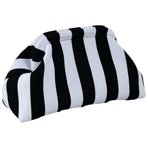 yztju Knödeltaschen-Clutch, Häkel-Clutch-Geldbörse,-Clutch-Handtaschen | Lässige, Gewebte, Gehäkelte Kussverschluss-Knödel-clutchEin Elegantes Abendessen Am, Geeignet Für von yztju