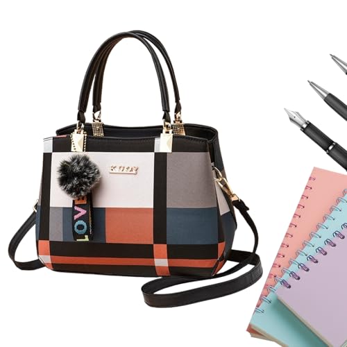 yztju Schulterbeutel Handsack, Reißverschluss Toting -Umhängetaschen | Frauen Hobo -Umhängetaschen mit verstellbarem Riemen für Heimat, Wohnheim, Reisen, Hotel, Wohnung von yztju