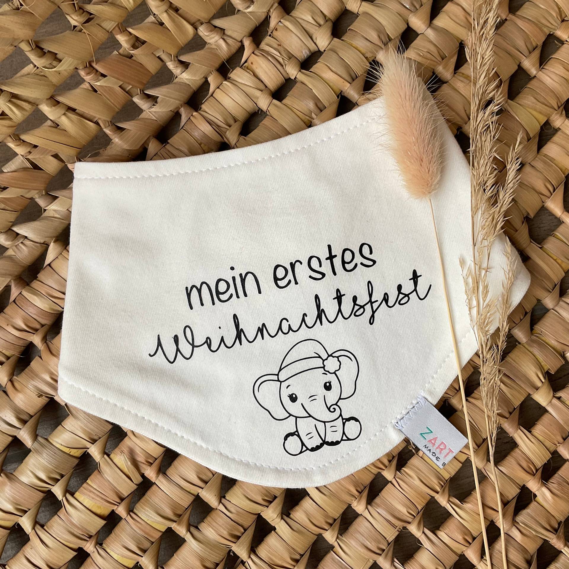 Halstuch - Mein Erstes Weihnachtsfest von zARTrosaDesign