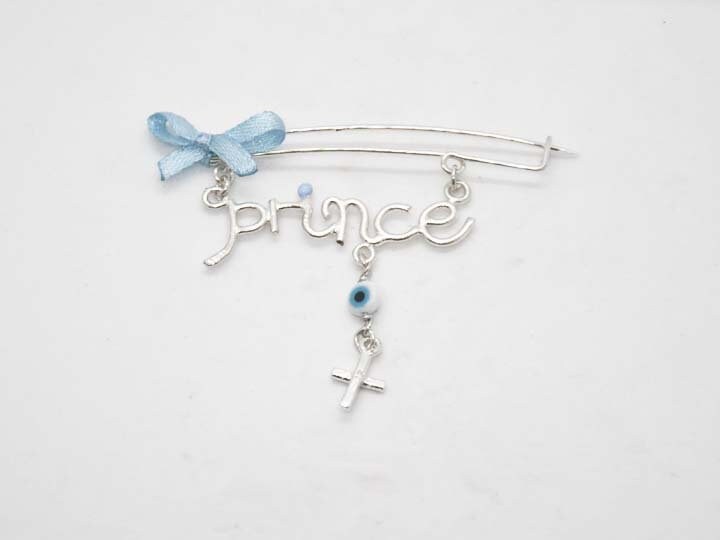 Silber 925 Baby Jungen Oder Mädchen Pin. Baby-Dusche-Geschenkidee. Mutter Sein Geschenk. Personalisiertes Taufe Geschenkidee. Prinz Prinzessin von zOOzART