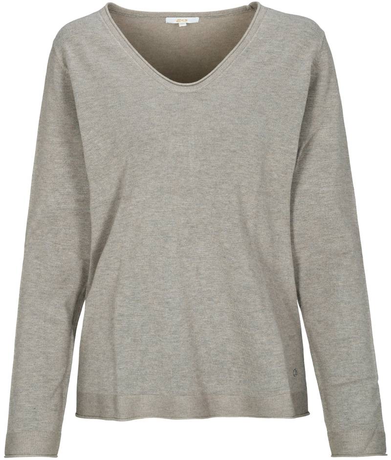 zab company - Da. Basic Pullover taupe mel. - Gr. - L von zab company