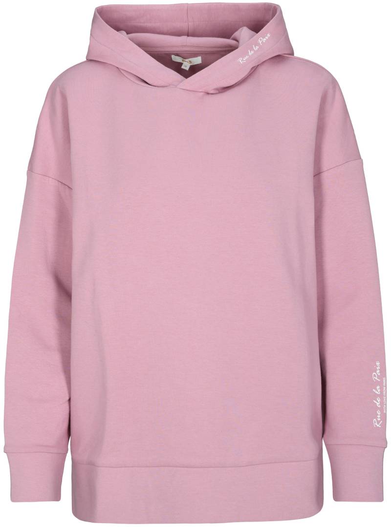 zab company - Da. Hoodie, 1/1 Arm rosenholz - Gr. - 48 von zab company