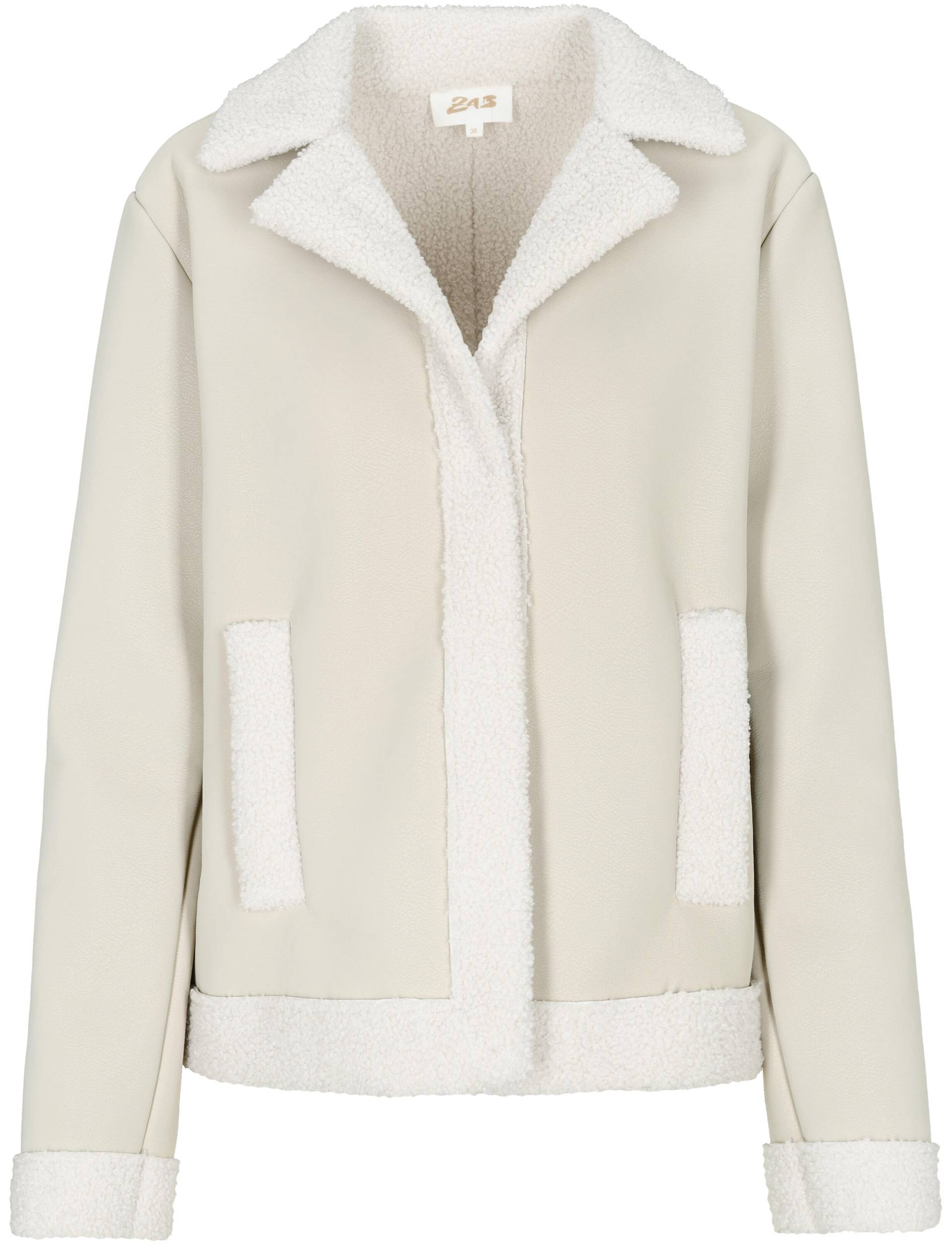 zab company - Da. Kunstfell-Jacke - Gr. - 46 von zab company