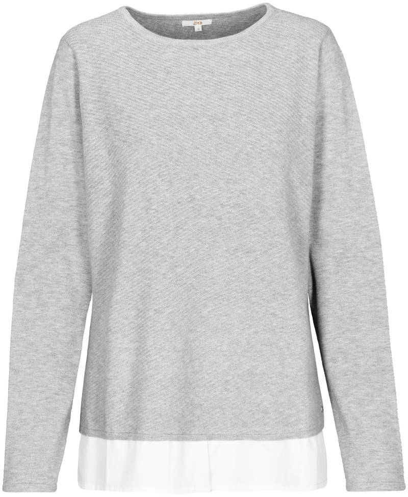 zab company - Da. Pullover grey mel. - Gr. - S von zab company