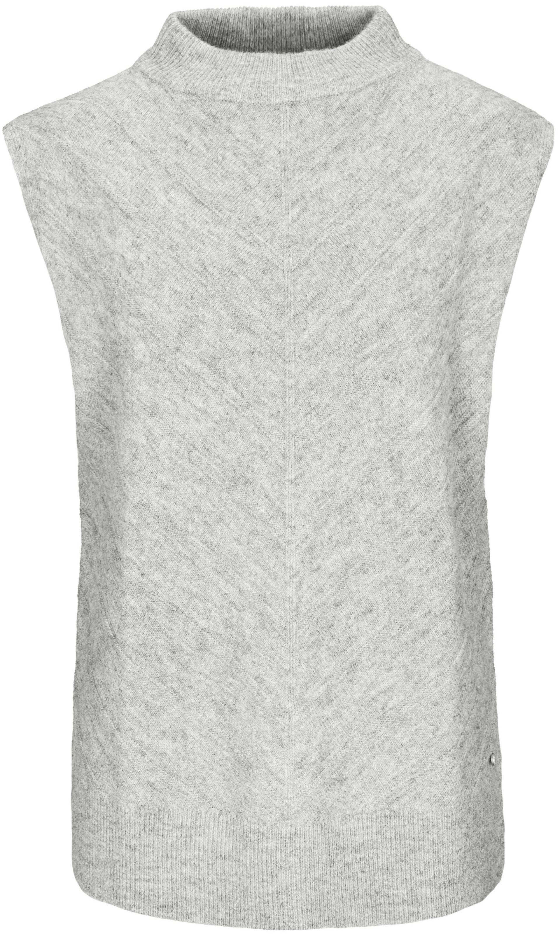 zab company - Da. Pullunder, Stehkragen graphit mel. - Gr. - XXL von zab company