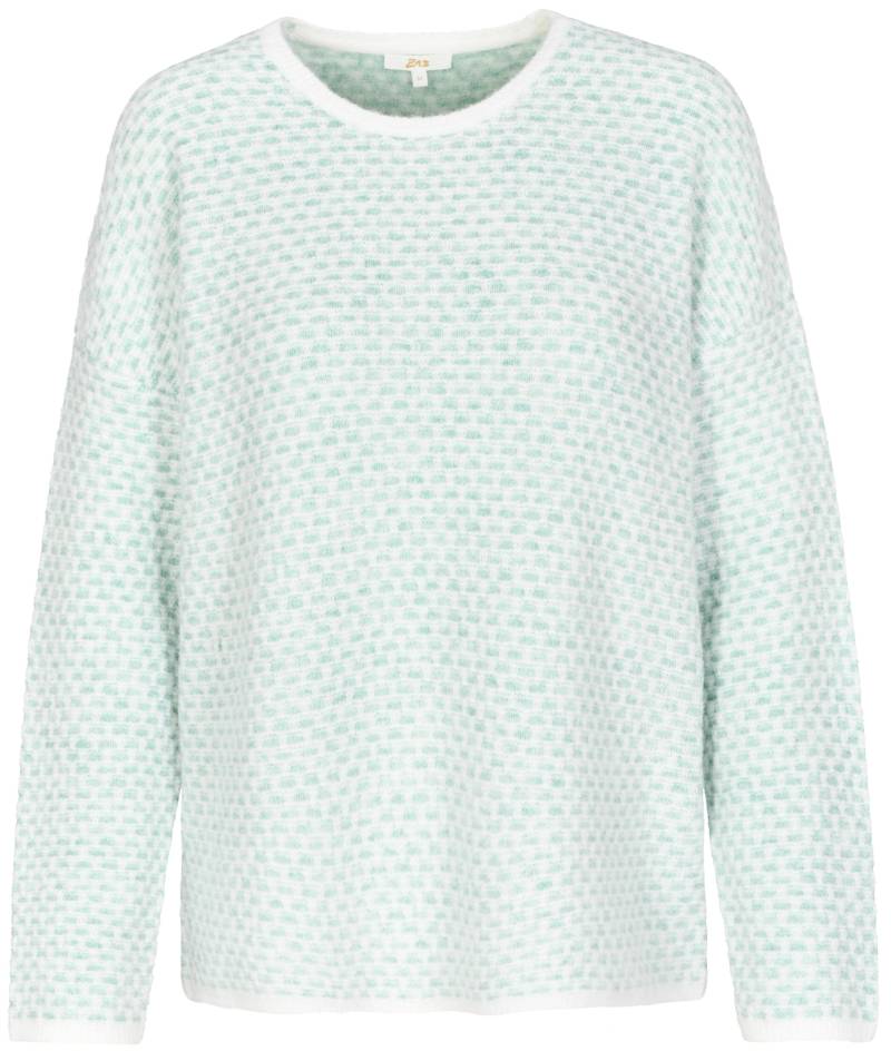 zab company - Da. Rdh.-Pullover, 1/1 Arm mint mel. - Gr. - XXL von zab company