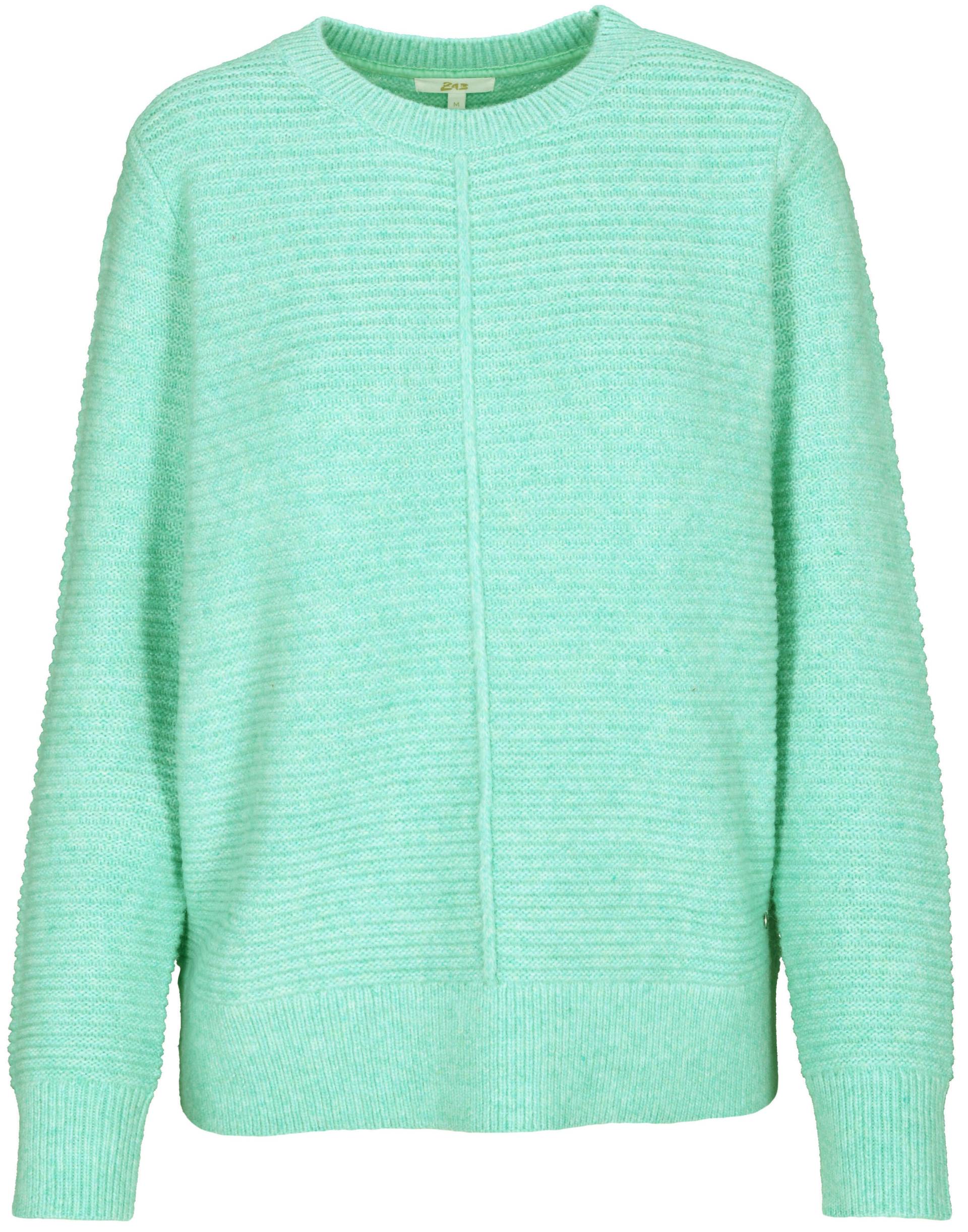 zab company - Da. Rdh.-Pullover jade green mel. - Gr. - XXL von zab company