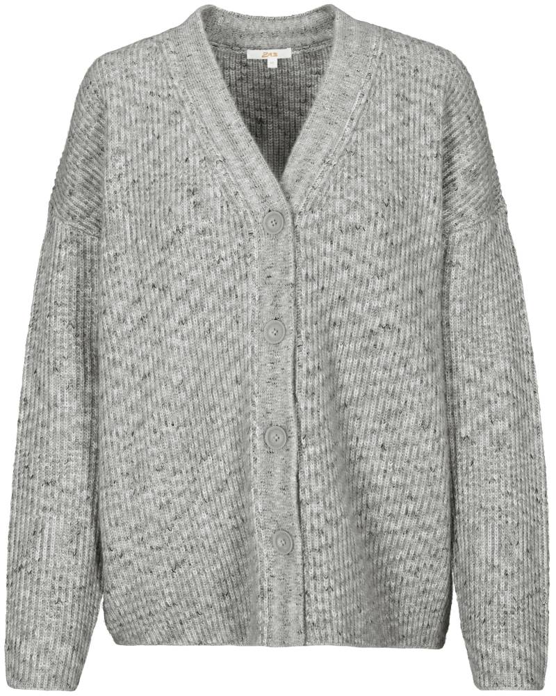 zab company - Da. Strickjacke, Zopf anthra mel. - Gr. - XL von zab company