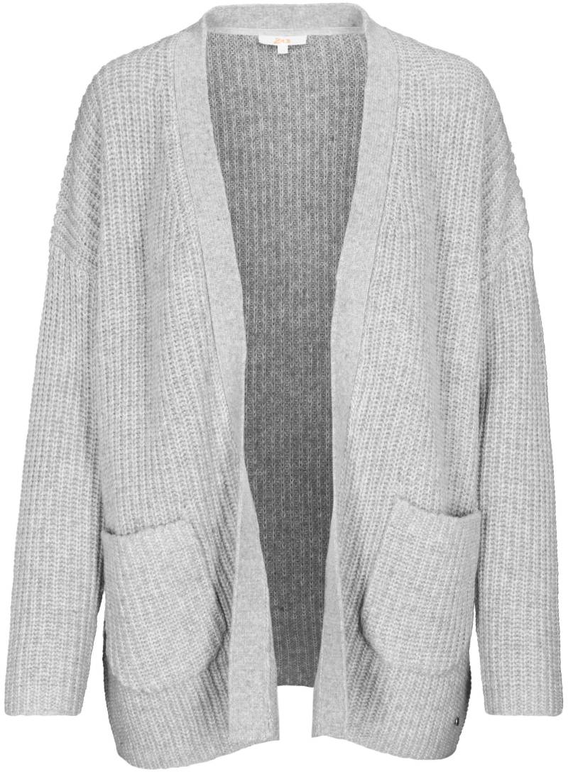 zab company - Da. Strickjacke graphite mel. - Gr. - XXL von zab company