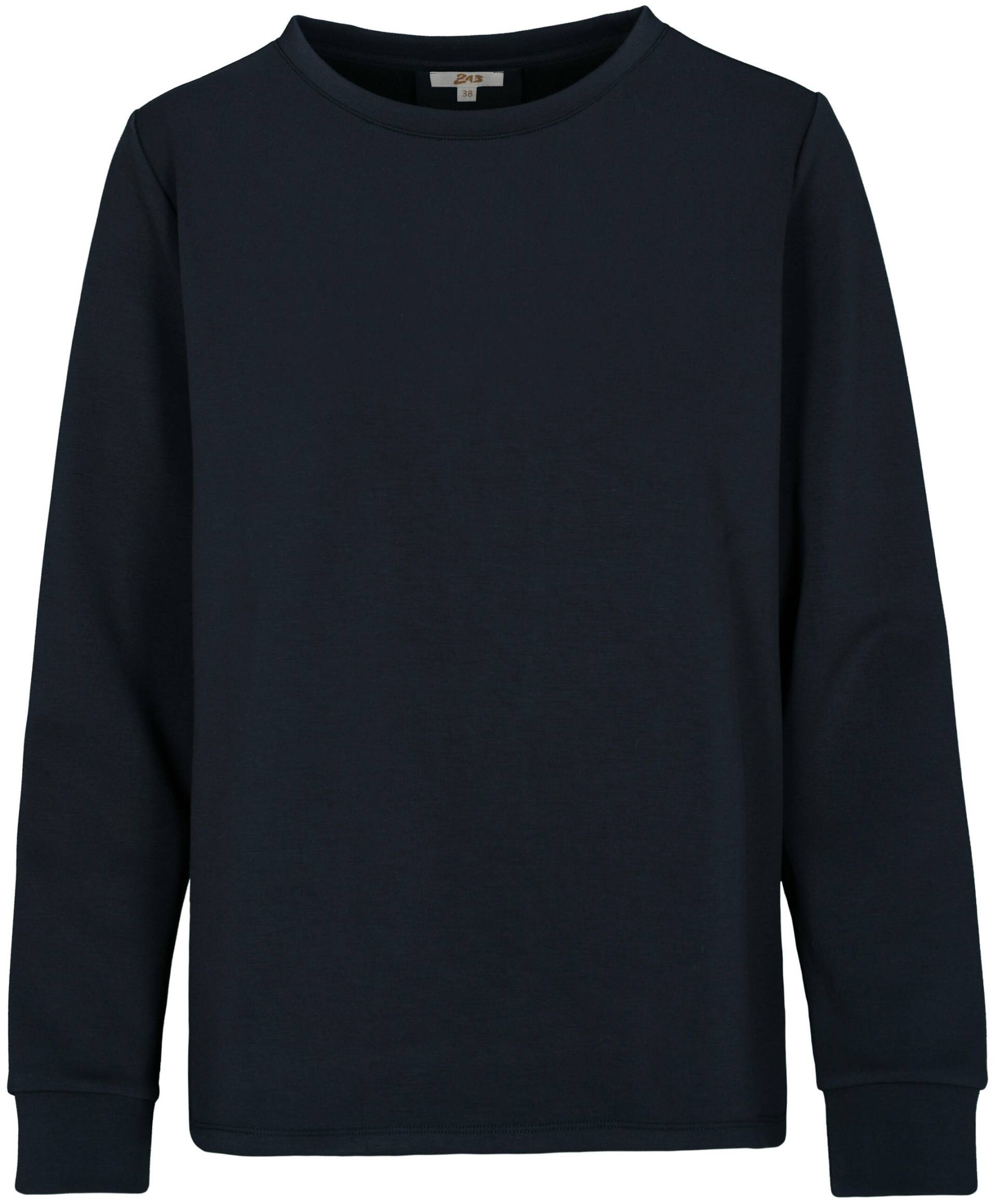 zab company - Da. Sweat-Shirt, 1/1 Arm nachtblau - Gr. - 38 von zab company