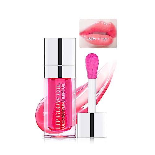 zalati Lip Balm 6ml Lippenpflege Lippenöl getönt für Lippen Feuchtigkeitsspendend und nährend aus Rot von zalati