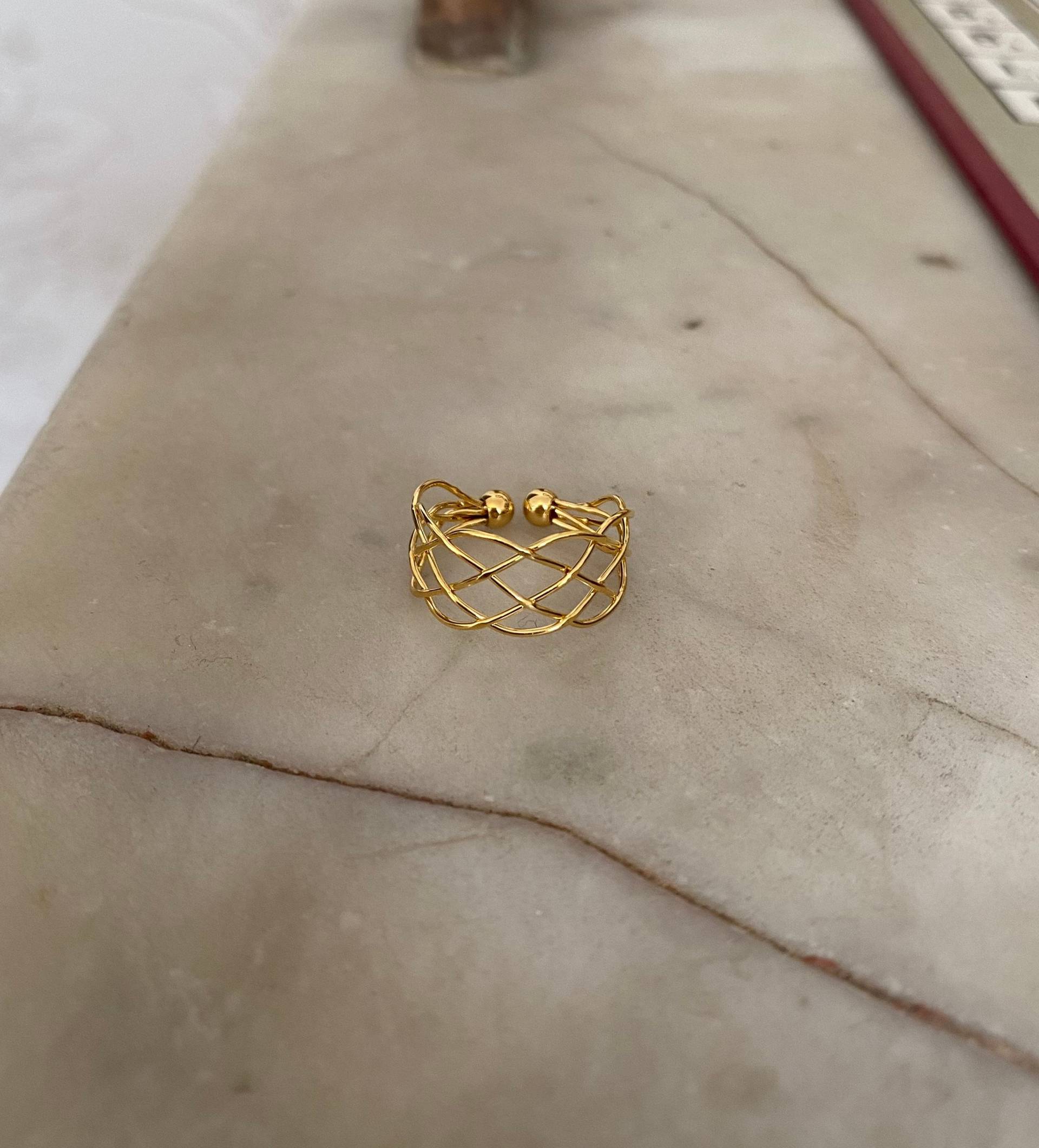 Golddraht Ring von zarataylor