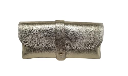 zarolo Damen Leder Gürteltasche, abnehmbare Taillie Tasche, Taillien Beutel, kleine Gürtelbörse, Hüftbörse echt. Leder Italien von zarolo