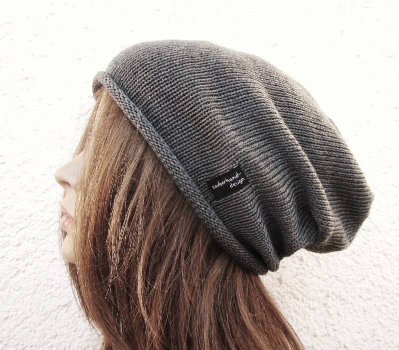 Long Beanie Wolle | Strickmütze Rollrand Gift Mode Etsy Long Beanie Wolle | Strickmütze Rollrand Gift Mode Etsy von zauberhanddesign