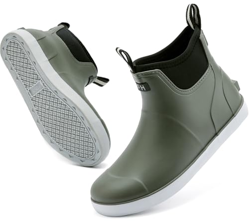 Gummistiefel Herren mit flauschigem Futter, Angelstiefel für Männer, Rutschfeste Warme Winterstiefel, Wasserdichte Schneestiefel zum Gärtnern, Bootfahren, Camping, Segeln und Outdoor-Aktivitäten Gummistiefel Herren mit flauschigem Futter, Angelstiefel für Männer, Rutschfeste Warme Winterstiefel, Wasserdichte Schneestiefel zum Gärtnern, Bootfahren, Camping, Segeln und Outdoor-Aktivitäten von zaxunai