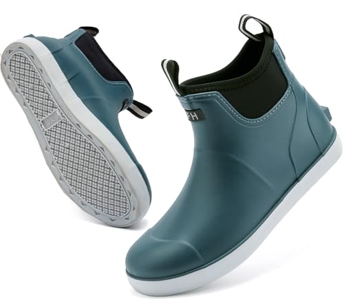 Gummistiefel Herren mit flauschigem Futter, Angelstiefel für Männer, Rutschfeste Warme Winterstiefel, Wasserdichte Schneestiefel zum Gärtnern, Bootfahren, Camping, Segeln und Outdoor-Aktivitäten Gummistiefel Herren mit flauschigem Futter, Angelstiefel für Männer, Rutschfeste Warme Winterstiefel, Wasserdichte Schneestiefel zum Gärtnern, Bootfahren, Camping, Segeln und Outdoor-Aktivitäten von zaxunai