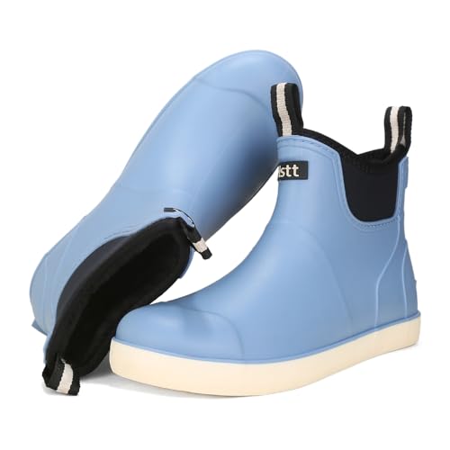 zaxunai Gummistiefel Herren Gefütterte, Winter Bequeme Anti-Rutsch Gummi Stiefel Regenschuhe Halbhoch Winterstiefel Wasserdicht Schneestiefel, Stiefel Regenschuhe,Gummischuhe Arbeitsstiefel zaxunai Gummistiefel Herren Gefütterte, Winter Bequeme Anti-Rutsch Gummi Stiefel Regenschuhe Halbhoch Winterstiefel Wasserdicht Schneestiefel, Stiefel Regenschuhe,Gummischuhe Arbeitsstiefel von zaxunai