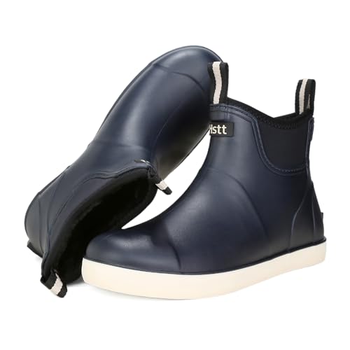 zaxunai Gummistiefel Herren Gefütterte, Winter Bequeme Anti-Rutsch Gummi Stiefel Regenschuhe Halbhoch Winterstiefel Wasserdicht Schneestiefel, Stiefel Regenschuhe,Gummischuhe Arbeitsstiefel zaxunai Gummistiefel Herren Gefütterte, Winter Bequeme Anti-Rutsch Gummi Stiefel Regenschuhe Halbhoch Winterstiefel Wasserdicht Schneestiefel, Stiefel Regenschuhe,Gummischuhe Arbeitsstiefel von zaxunai