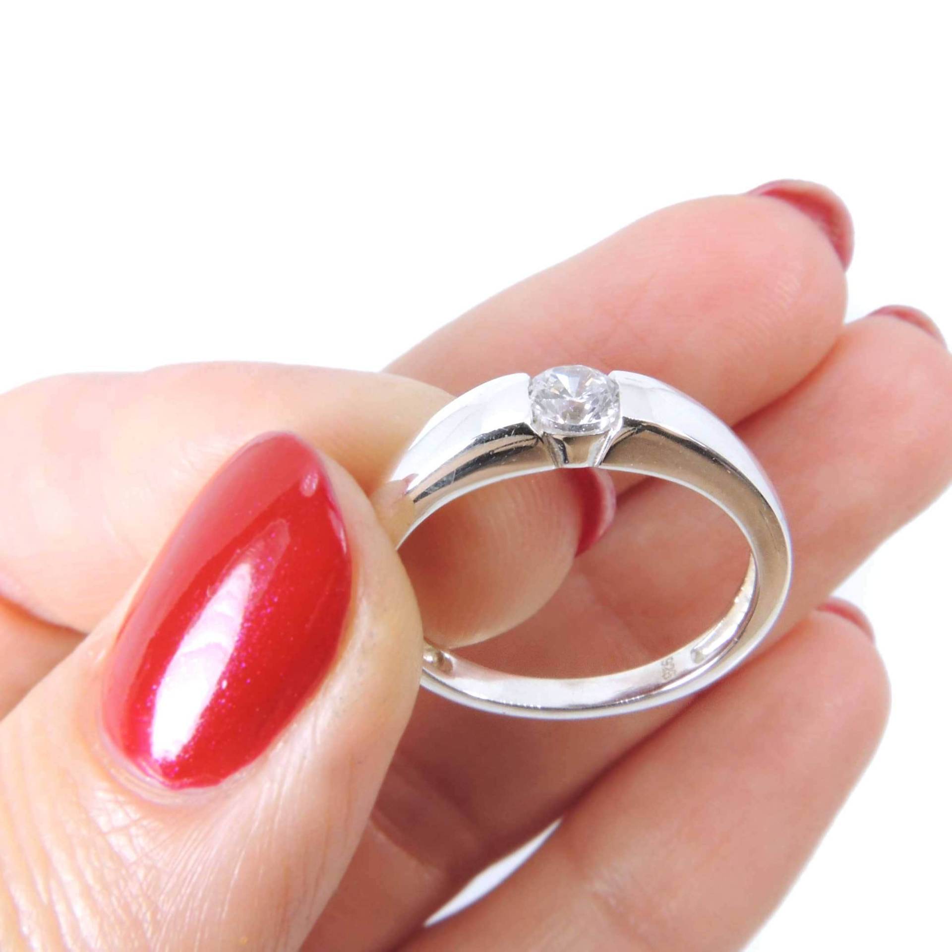 sterling Silber 925 Solitär Braut Verlobungsring Einzel Rund Diamant Qualität Zirkonia Cz Kristall, Wählen Sie Ihre Ringgröße | Tarv sterling Silber 925 Solitär Braut Verlobungsring Einzel Rund Diamant Qualität Zirkonia Cz Kristall, Wählen Sie Ihre Ringgröße | Tarv von zdpfindings