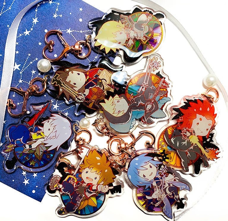 Von Kingdom Hearts Inspirierte Charakteranhänger Von Kingdom Hearts Inspirierte Charakteranhänger von zearyu