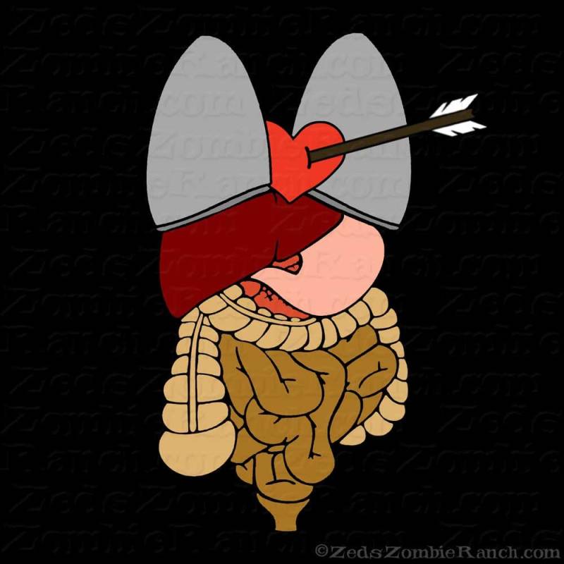 Pfeil Durch Das Herz T-Shirt-Kostenloser Versand in Usa Pfeil Durch Das Herz T-Shirt-Kostenloser Versand in Usa von zedszombieranch