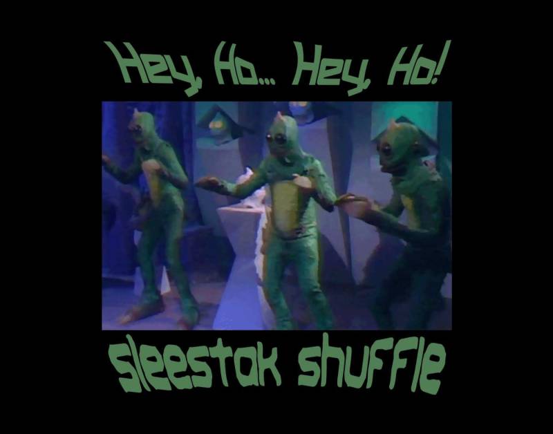 Sleestak Shuffle-T-Shirt - Land Der Lost Parodie Kostenloser Versand in Usa Sleestak Shuffle-T-Shirt - Land Der Lost Parodie Kostenloser Versand in Usa von zedszombieranch