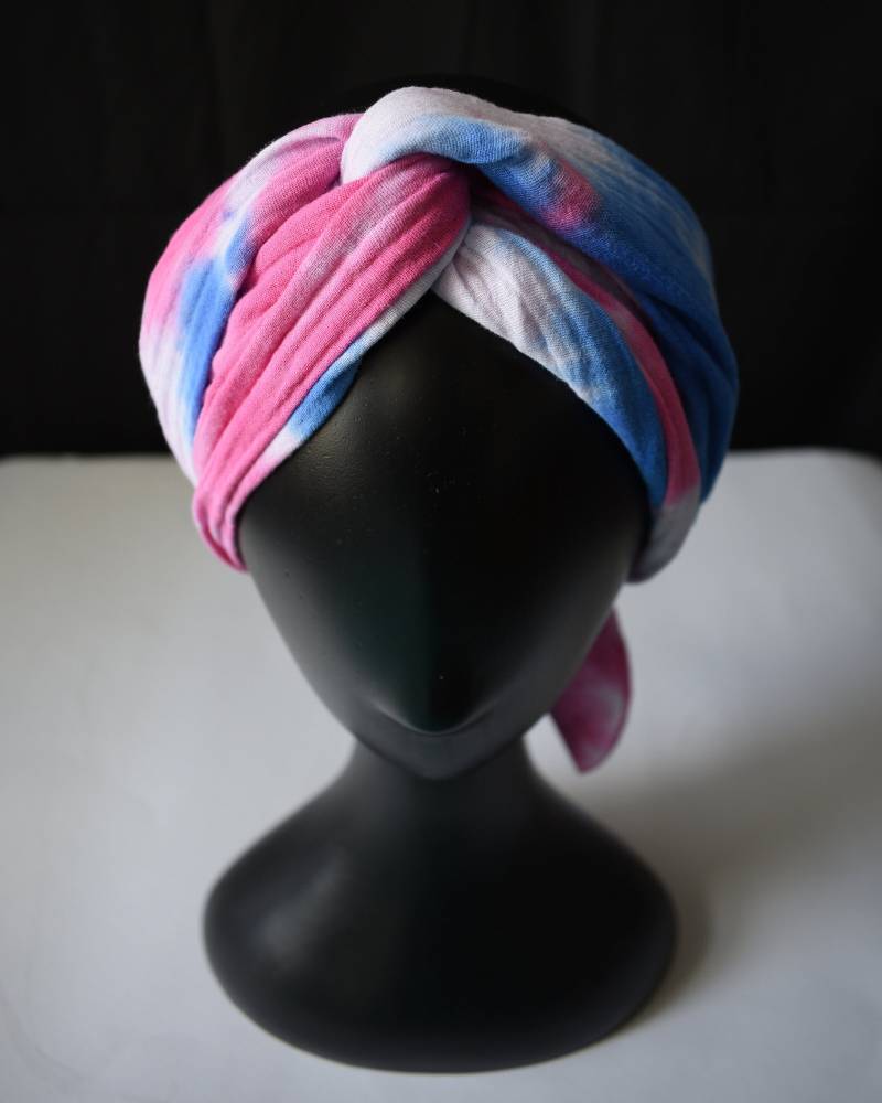 Haarband Zum Selber Wickeln/Musselin Stirnband Bunt Handmade von zeepieandco