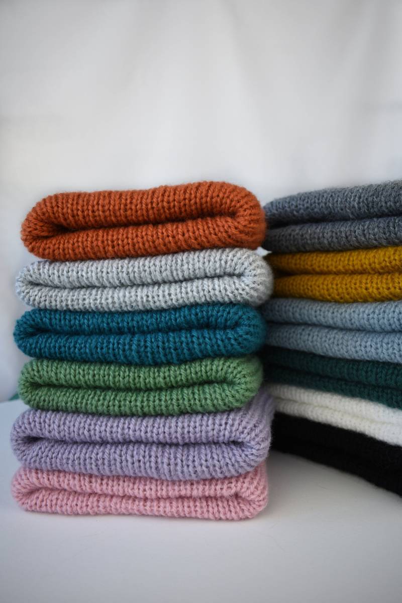 Rundschal Gestrickt/Mehrere Farben Loop Schal Vegan Friendly Snood von zeepieandco