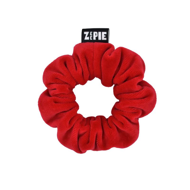 Zeepie Scrunchie/Samt Haargummi Rot Classic Größe von zeepieandco