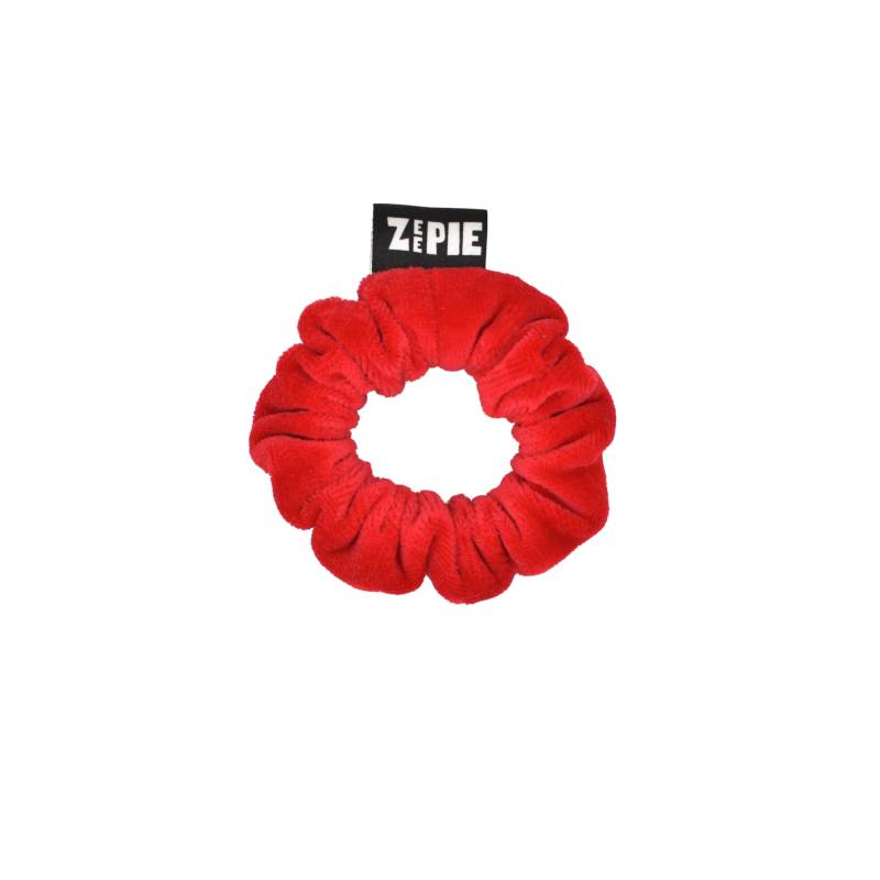 Zeepie Scrunchie/Samt Haargummi Rot Mini Größe von zeepieandco