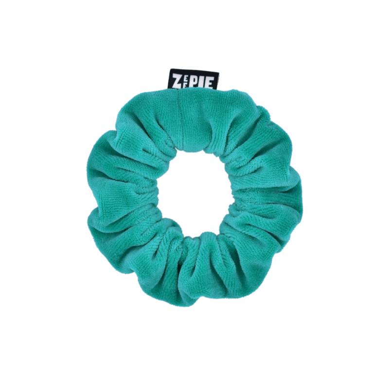 Zeepie Scrunchie/Samt Haargummi Türkis Classic Größe von zeepieandco