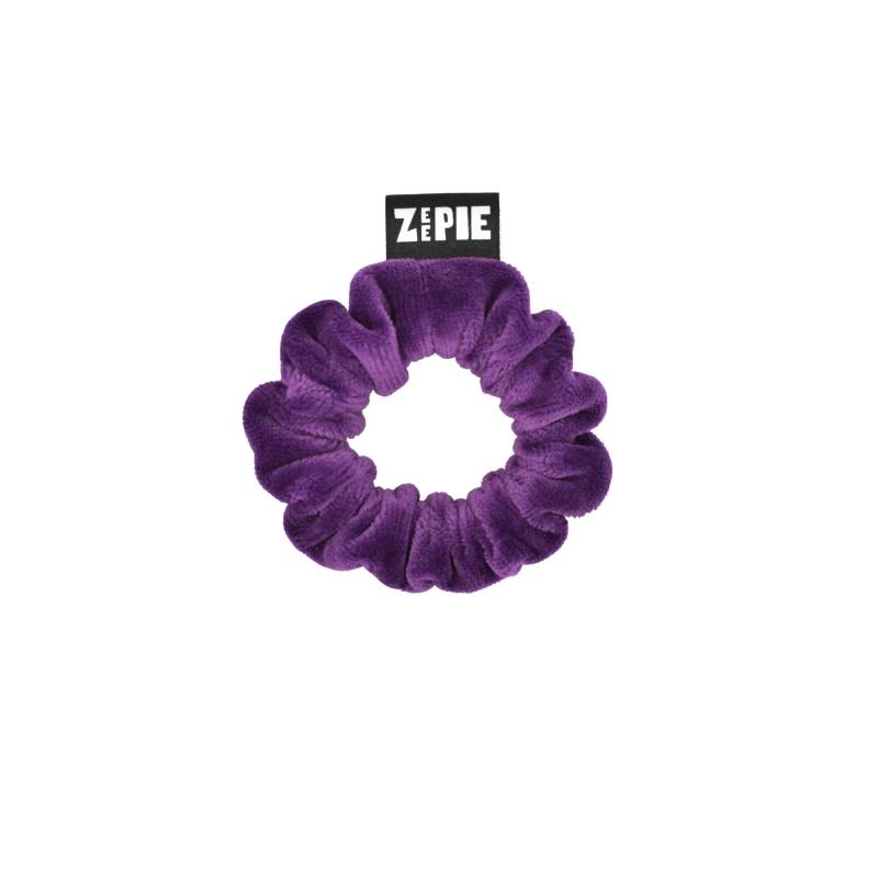 Zeepie Scrunchie/Samt Haargummi Violett Mini Größe von zeepieandco