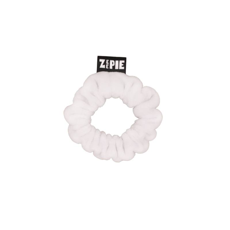 Zeepie Scrunchie/Samt Haargummi Weiß Mini Größe von zeepieandco