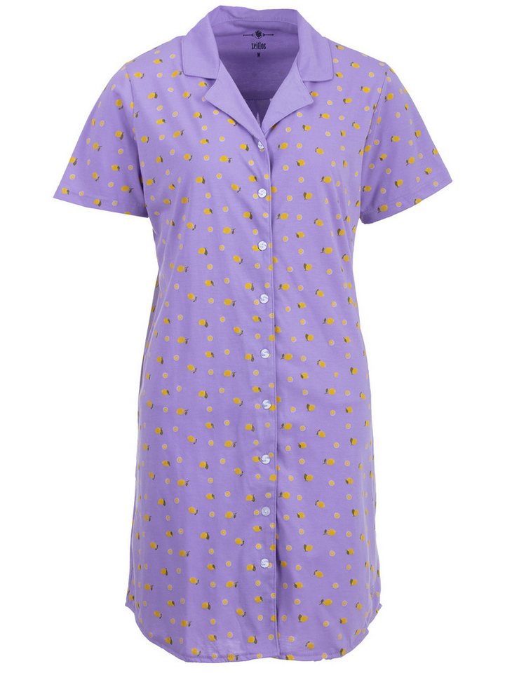 zeitlos Nachthemd Nachthemd Kurzarm - Milla Zitrone von zeitlos