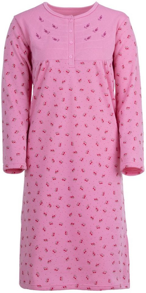 zeitlos Nachthemd Thermo Nachthemd - Langarm Krista von zeitlos