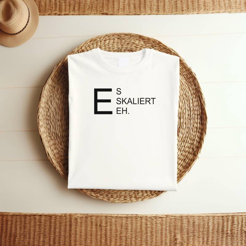 Bügelbild, Jga, Lustiger Spruch, Es Eskaliert Eh Bügelbild, Jga, Lustiger Spruch, Es Eskaliert Eh von zeitloseSchaetze