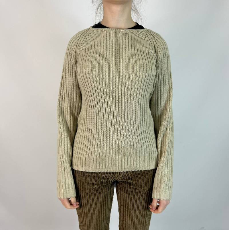 Cremefarbener Y2K-Preloved-Pullover von zephyry2k